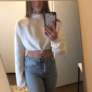 Joah brown draw cord crop